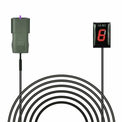 Indicador de marcha de moto impermeable rojo LED para Kawasaki Z750 Z1000 2007 2008 2009 Foto 1 de 4