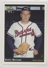 1991 Classic Best Macon Braves Henry Werland #12
