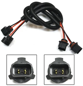 Extension Wire PSX26W 12278 H28 Two Harness DRL Light Bulb Socket Replace Plug - Picture 1 of 7