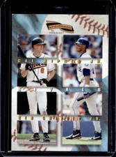 1996 Pinnacle Aficionado Ken Griffey Cal Ripken Jr. Rivals #7 Orioles