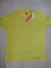 Ungar Ladies Yellow Pink Dotty Summer Vibe T Shirt Size Large (New)