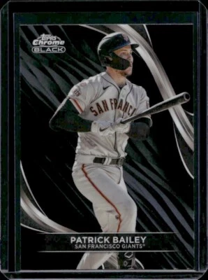 2024 Topps Chrome Black Patrick Bailey #59 San Francisco Giants - Image 1 of 2
