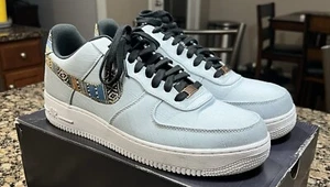 Size 12 - Nike Air Force 1 Low '07 LV8 Light Armory Blue 2017 - Picture 1 of 7