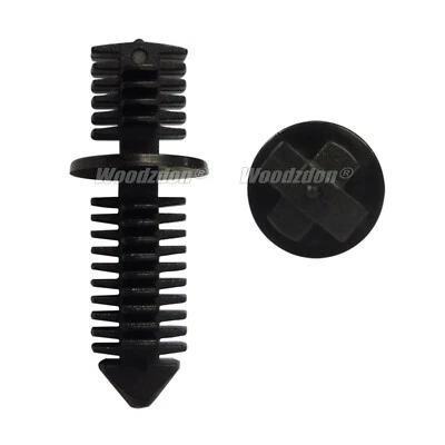 Pack 50 Double End Retainer Clip 11/32" Stem Dia Car Truck Auto & Marine Boat - Image 1 of 3