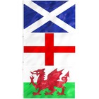 EUROS 2024 FLAGS ENGLAND SCOTLAND FOOTBALL 5FT X 3FT 2024 EUROPEAN TEAM FLAGS 