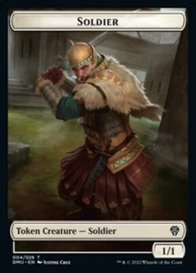 Soldier // Powerstone Token x1 1x FOIL Dominaria United NM MTG - Picture 1 of 2