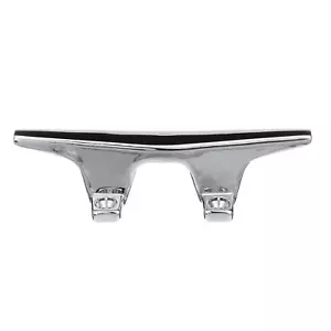 Stainless Steel Hollow Base 4-1/2 in. Boat Dock and Anchor Line Cleat - Picture 1 of 7