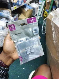 Knightsbridge Screwless 10AX 2G 2-Way Switch - Picture 1 of 3