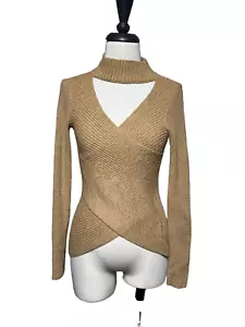 Maglione ASTR Tan Sexy aderente girocollo manica lunga taglia XS - Foto 1 di 4