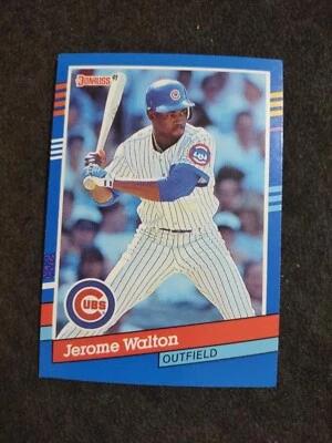 1991 Donruss Baseball Card #72 Jerome Walton Chicago Cubs  - Image 1 of 2