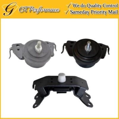 Juego de 3 piezas de montaje de motor y transmisión de calidad para Toyota Tundra 2010-2019 4,6 L 4x4 Foto 1 de 4