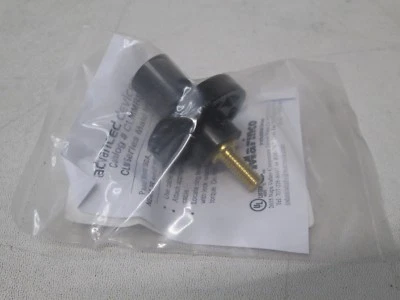 Marinco CLMMRS-AX Black Threaded Stud male Panel Mount Receptacle NEW FREE SHIP - Image 1 of 2