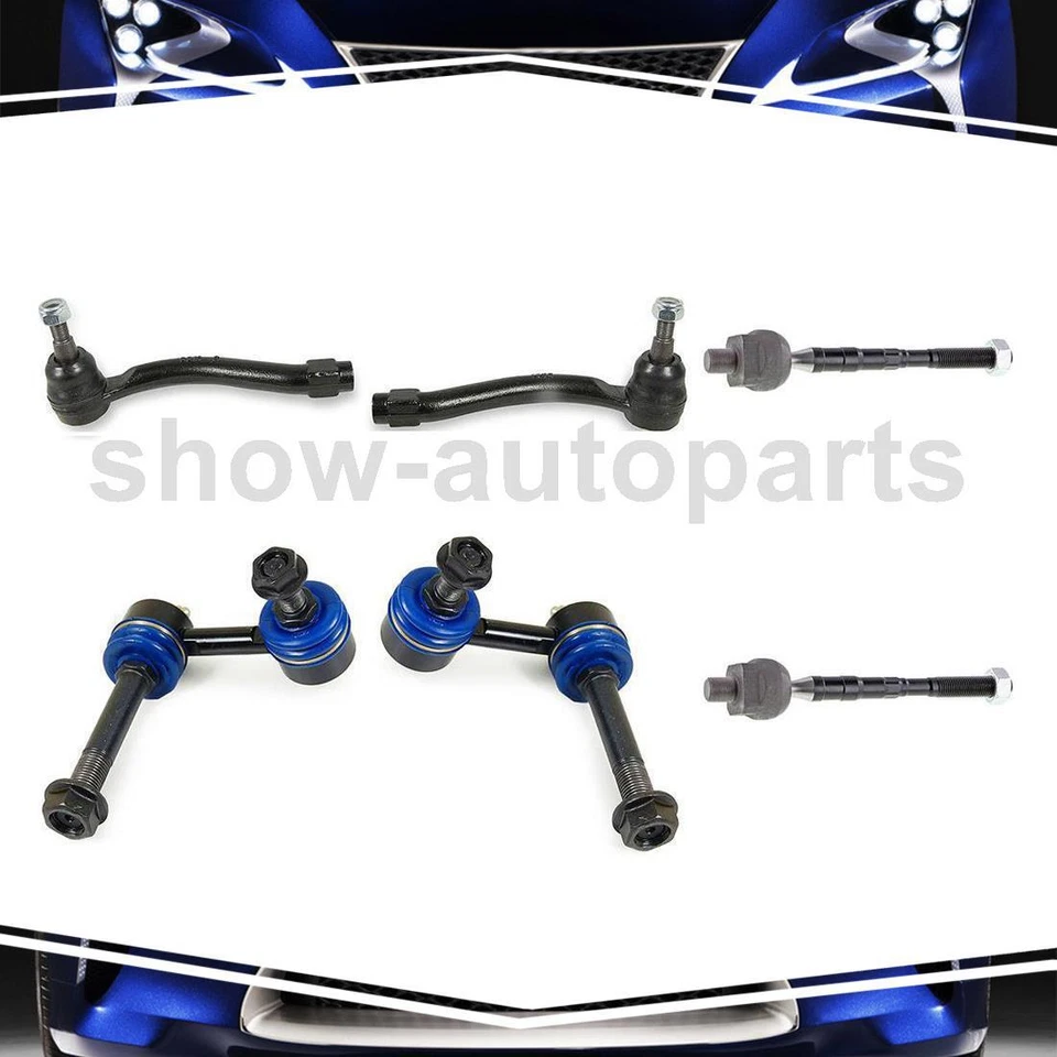 6x Kit de enlace de barra estabilizadora delantera interior exterior 6x para Infiniti M35h Foto 1 de 4