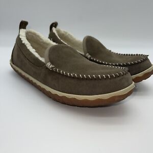 L.L. Bean Shoes Womens 9 Moccasins Mountain Slippers 301055 Dark Cement
