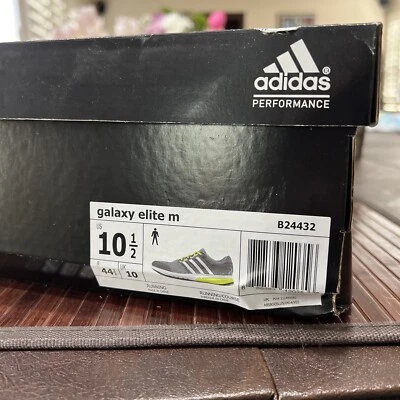 Adidas Galaxy Elite Running Shoes Mens 10.5M Low Top Lace Up B24432 NEW in Box - Image 1 of 4