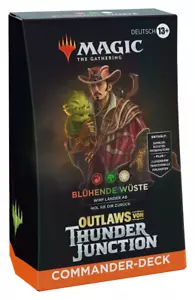 MTG - Outlaws von Thunder Junction - Commander Deck - Blühende Wüste - DEUTSCH! - Bild 1 von 1