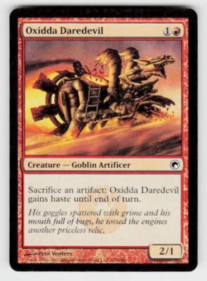 Scars of Mirrodin #100 Oxidda Daredevil - Image 1 of 2
