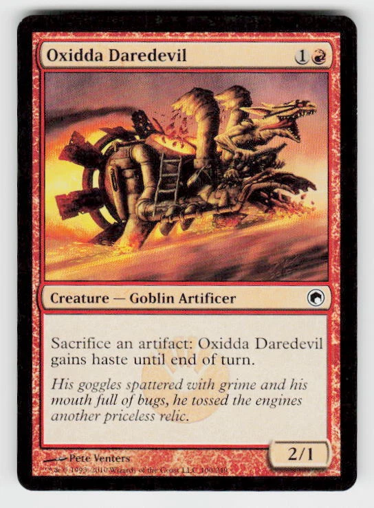 Scars of Mirrodin #100 Oxidda Daredevil - Image 1 of 2