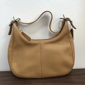 Vintage Coach Legacy West "Zoe" Hobo # 9342 Beige Y2K Trendy Shoulder Bag - Picture 1 of 18