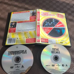 Movies of The Generations - Generation X - Total Recall & Terminator 2 DVD - Picture 1 of 2