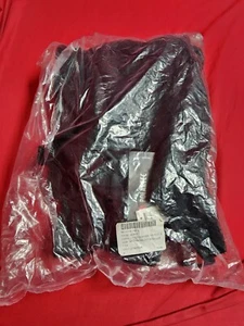 POLARTEC BIB OVERALLS FLEECE SNOW PANTS LINER MEDIUM SHORT REG BLACK Classic 200 - Picture 1 of 2