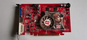 Vintage graphics card - ATI Radeon X550 XT PCI 256MB TV-OUT DVI - Picture 1 of 3