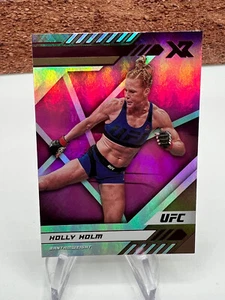 Holly Holm 2021 Panini Chronicles XR UFC #185 Pink Parallel UFC - Picture 1 of 2
