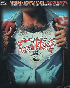 TEEN WOLF 1 &2 + Postcards - Blu Ray - 2K - - Picture 1 of 2