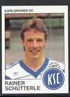 (ZZ) Panini Fussball 1990 Sticker No 154 - Rainer Schutterle - Karlsruher SC