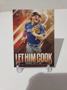 Serie de actualización Topps 2024 Let Him Cook Bobby Witt Jr. #LHC-14 dorado/75 - Imagen 1 de 7