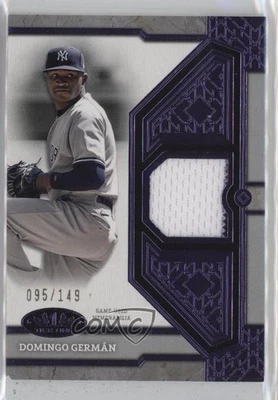 2024 Topps Tier One Relics Purple Foil /149 Domingo German Germán #T1R-DG - Image 1 of 2