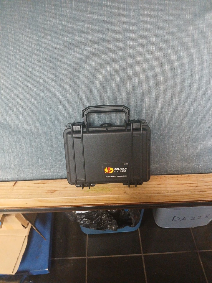 Pelican 1120 Case 7x5x3 - Foam Filled - P/N 1120-000-110 - Image 1 of 4