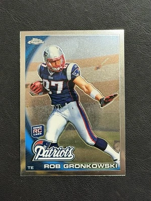 2010 Topps Chrome Rob Gronkowski Rookie Card #C112 - Image 1 of 2