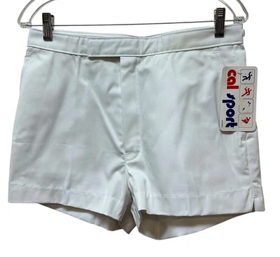 Vintage Cal Sport Shorts Retro Gym Golf Tennis Size 34 Made in USA NEW NOS - Image 1 of 4