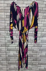 Matthew Willismson Jersey Knit Viscose MIDI Length Dress Size 8 - Picture 1 of 8