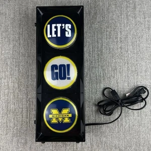 Michigan Wolverine Stop Light Plug In Flashing Sequence Light - Picture 1 of 12