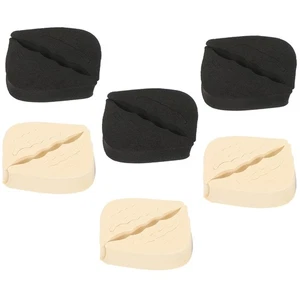 6 pares de almohadillas espesadas de tamaño medio para hombres y mujeres Rellenos de cojín para dedos - Imagen 1 de 12
