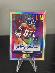 Absolute Football Vance Johnson Spectrum Signatures 2023 automático/199 - Imagen 1 de 2