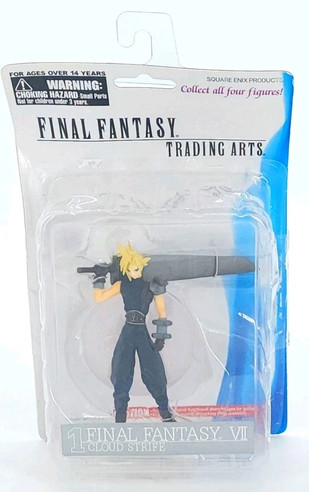 Final Fantasy VII 7 Cloud Strife Trading Arts MIB Vol 1