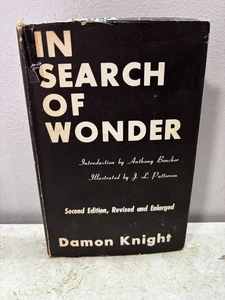 "In Search of Wonder" by Damon Knight 1967 2nd Edition Science Fiction - Picture 1 of 5