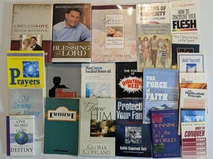 Lot Of 23 Kenneth Copeland Books Prosperity Marriage Family Prayers - Picture 1 of 5