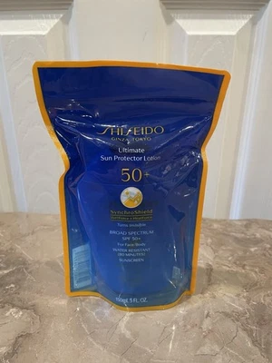 Shiseido SPF 50 Ultimate Loción Protectora Solar Protector Solar Rostro Cuerpo 5 OZ Sincronía Foto 1 de 3