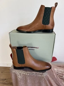 TED BAKER Lineus Chelsea Boots Tan Brown Leather UK 12 EU46 Men's RRP £150 NEW - Bild 1 von 24