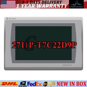 Factory Sealed AB 2711P-T7C22D9P /A HMI PanelView Plus 7 Graphic Terminal new! - Picture 1 of 4