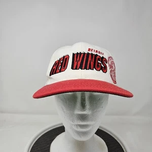 Vintage Detroit Red Wings Sports Specialties Snapback Hat Shadow 90s Spellout - Bild 1 von 9