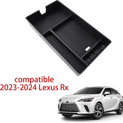 Bandeja organizadora de caja de almacenamiento con reposabrazos interior para 2023-2026 Lexus RX 300 350H Foto 1 de 4