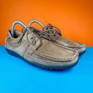 Clarks Originals Moccasins - UK9 - Brown Suede - New No Box - Picture 1 of 16