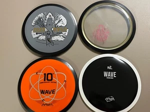 Disc Golf Lot 4 MVP Waves New Bag Stored, Cool and Rare Runs!!! - Picture 1 of 6
