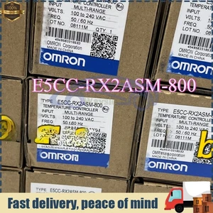 OMRON E5CC-RX2ASM-800 Temperature Controller 100-240VAC One New In Box #G - Picture 1 of 5