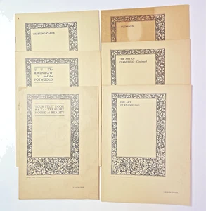 Vintage Home Art & Crafts Lessons 1934 Fireside Ind Make Money at Home books - Picture 1 of 14